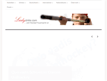 Tablet Screenshot of ladystrike.com
